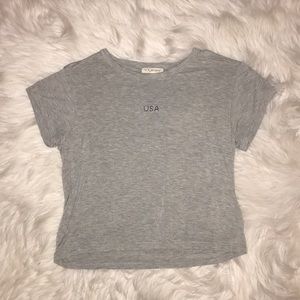 LAST CHANCE❗️ LA Hearts Crop Tee